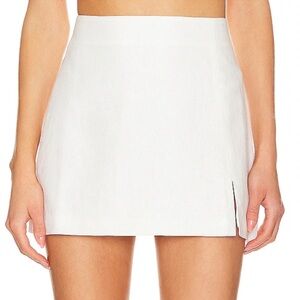 Steve Madden White Mini Skirt